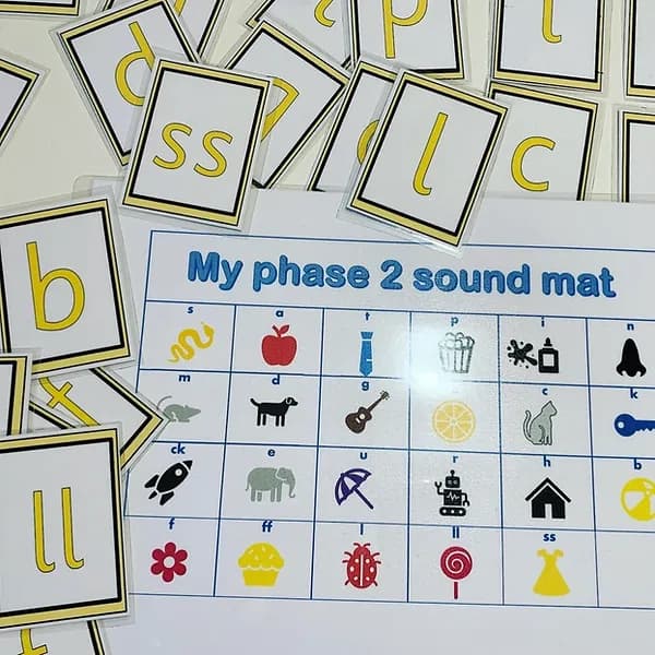 Phase 2 sound mat & cards